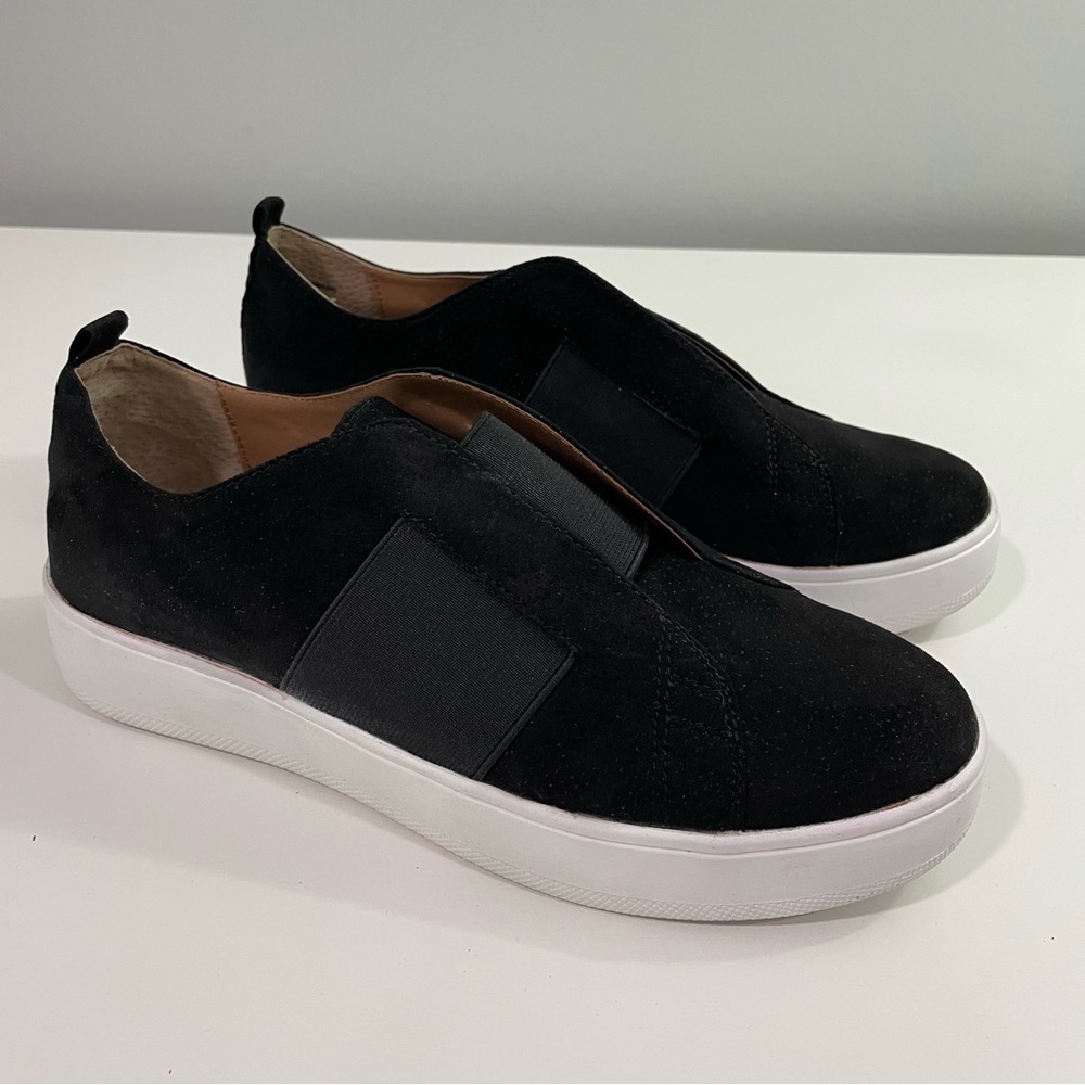 Steve Madden Brad Black slip on Shoes Sz 8.5